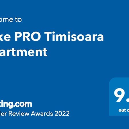 Take Pro Timisoara Apartment Kültér fotó